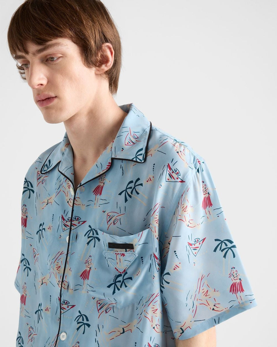 PRADA Stylish Men’s Shirt for FW25