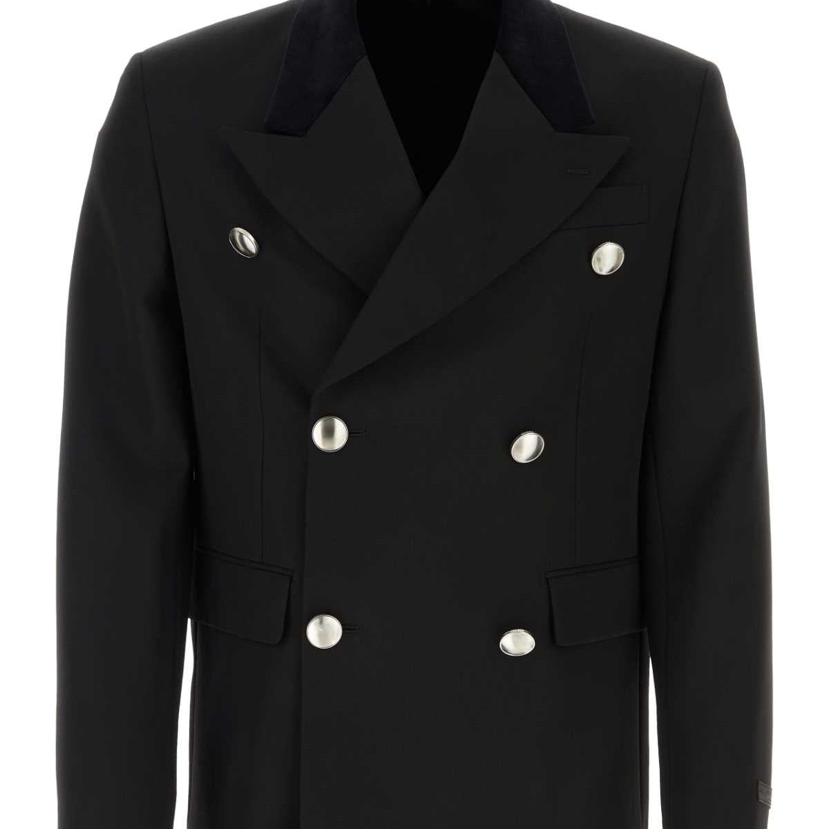 PRADA Sophisticated Wool Blazer for Men - SS25 Collection