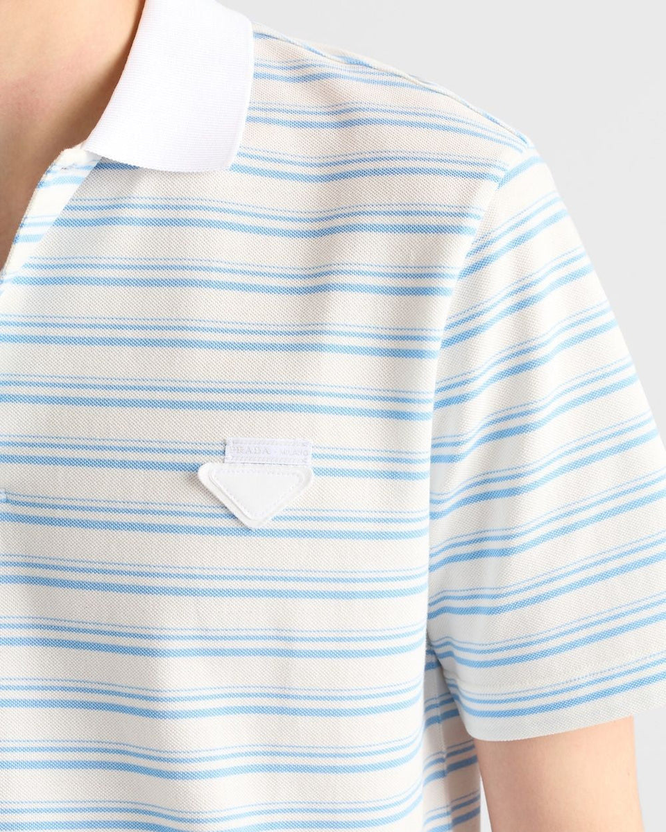 PRADA Men's Classic Polo Tee - FW25 Collection