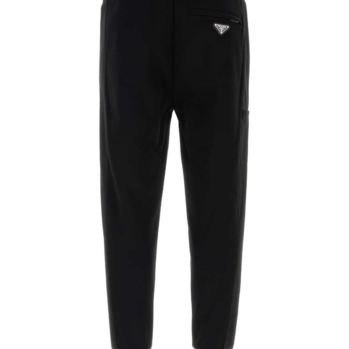 PRADA Men's Cotton Blend Joggers - FW24 Collection