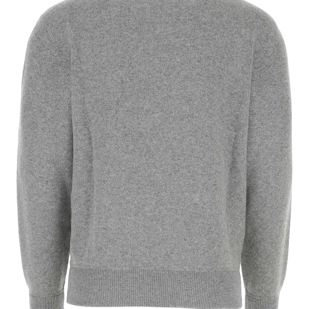 PRADA Stretch Cashmere Blend Pullover Sweater for Men