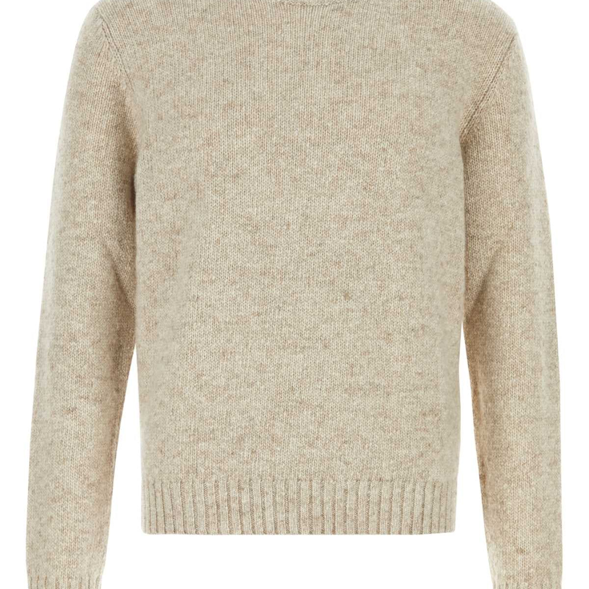PRADA Melange Cashmere Sweater for Men