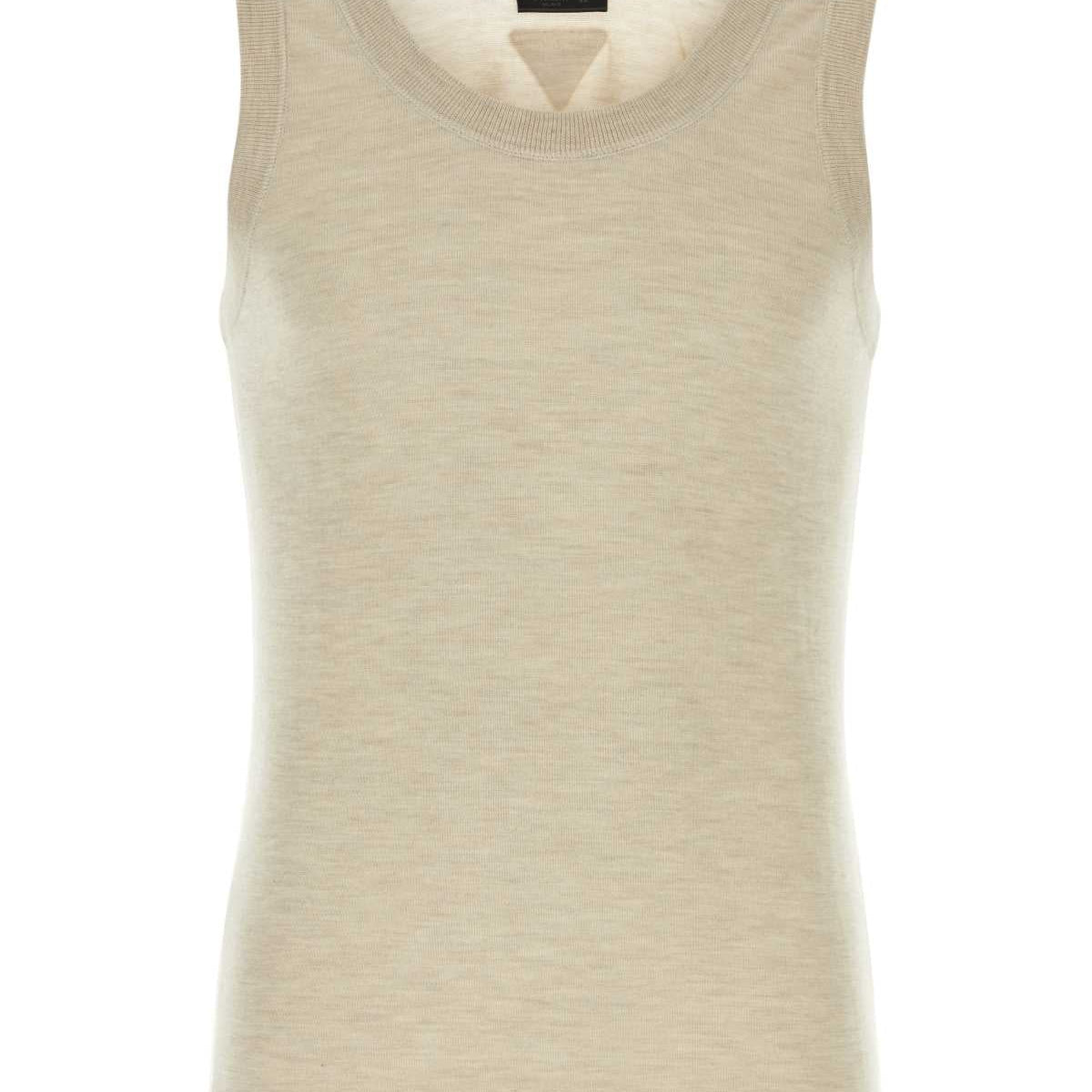 PRADA Cashmere Tank Top for Men