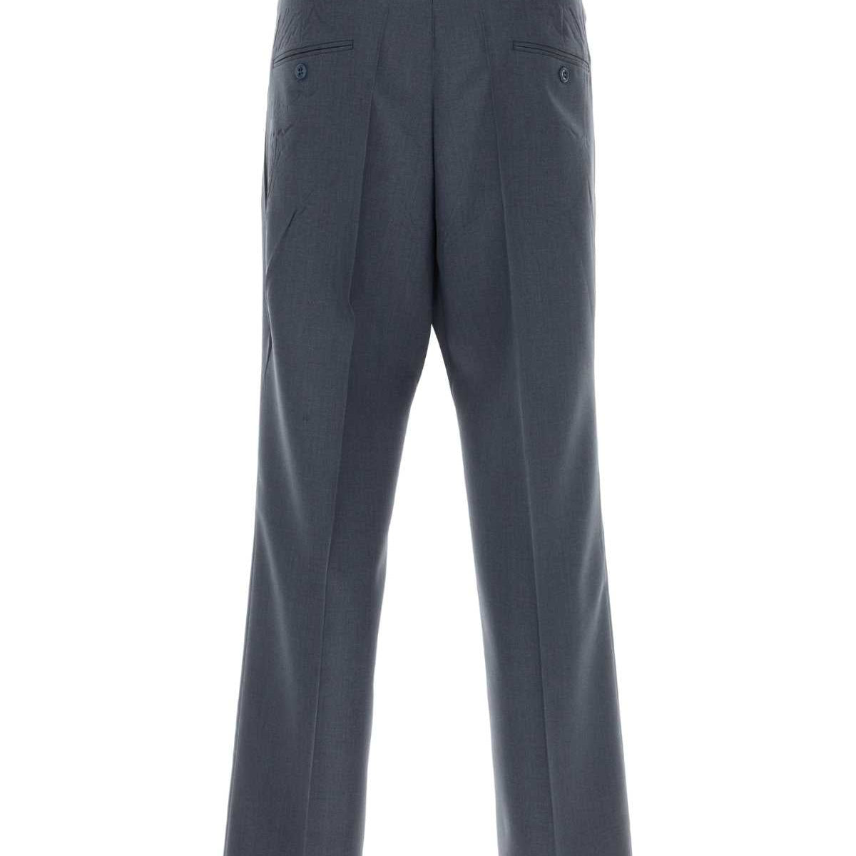 PRADA Mohair Blend Pants - SS25 Collection