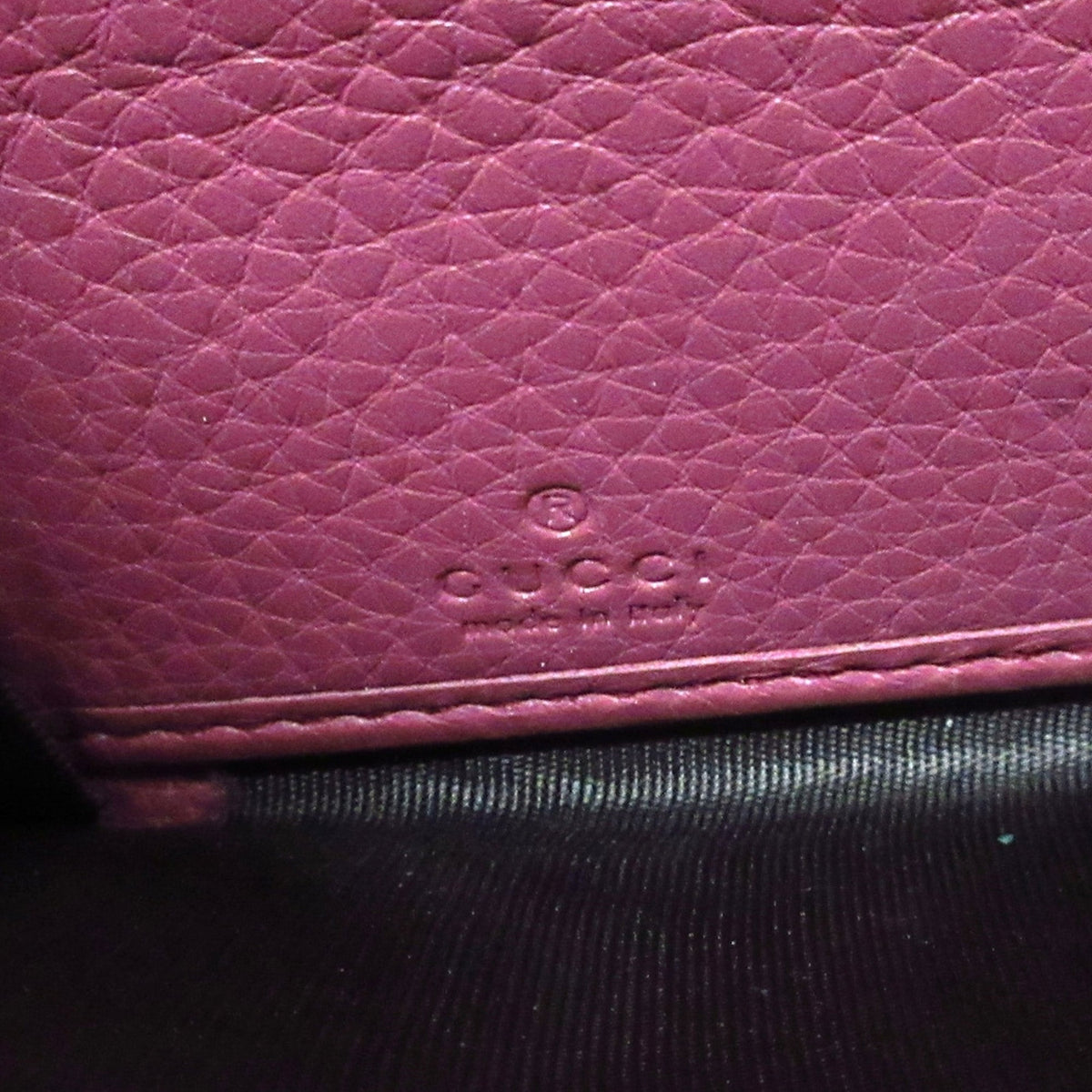 GUCCI Soho Leather Long Wallet Long Wallets