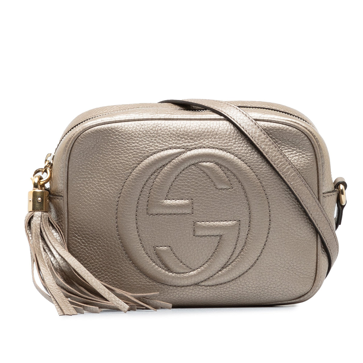 GUCCI Soho Disco Leather Crossbody Crossbody Bag