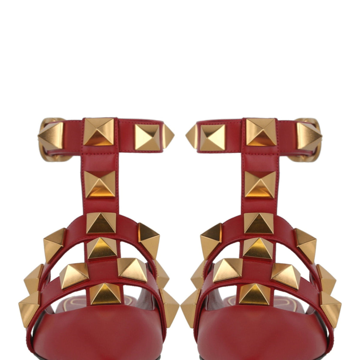 Valentino Womens Roman Stud Ballerina Shoe