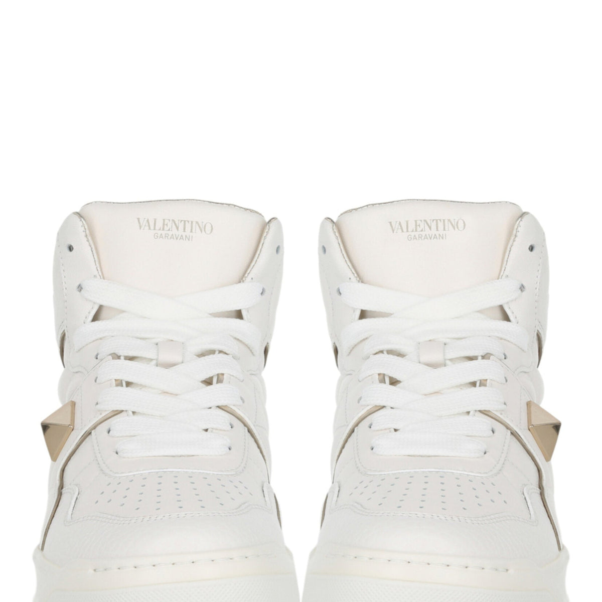 Valentino Womens One Stud High-Top Sneaker