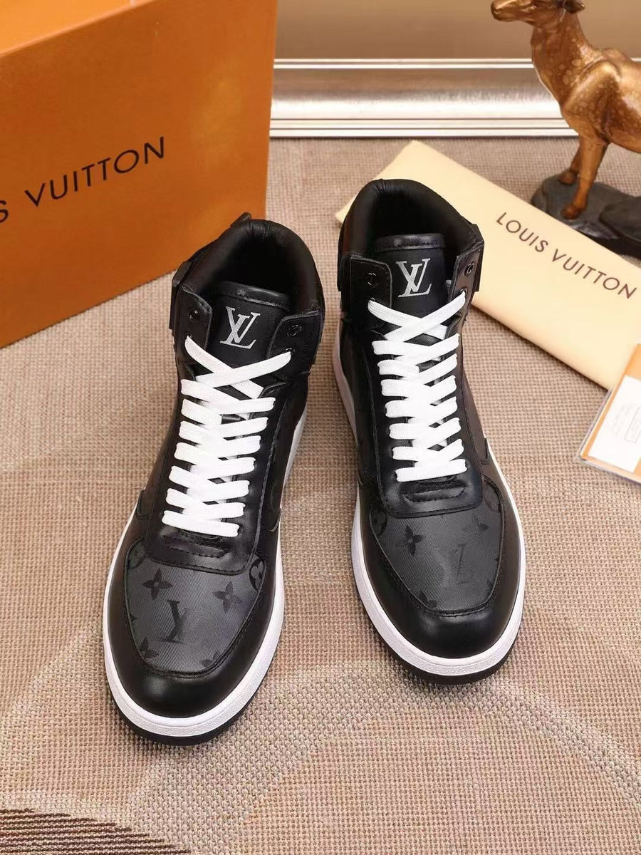LV Rivoli High Top Sneaker Black