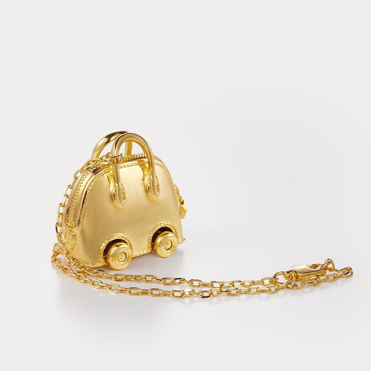 Classic Gold—Bolide On Wheels Bag Charm