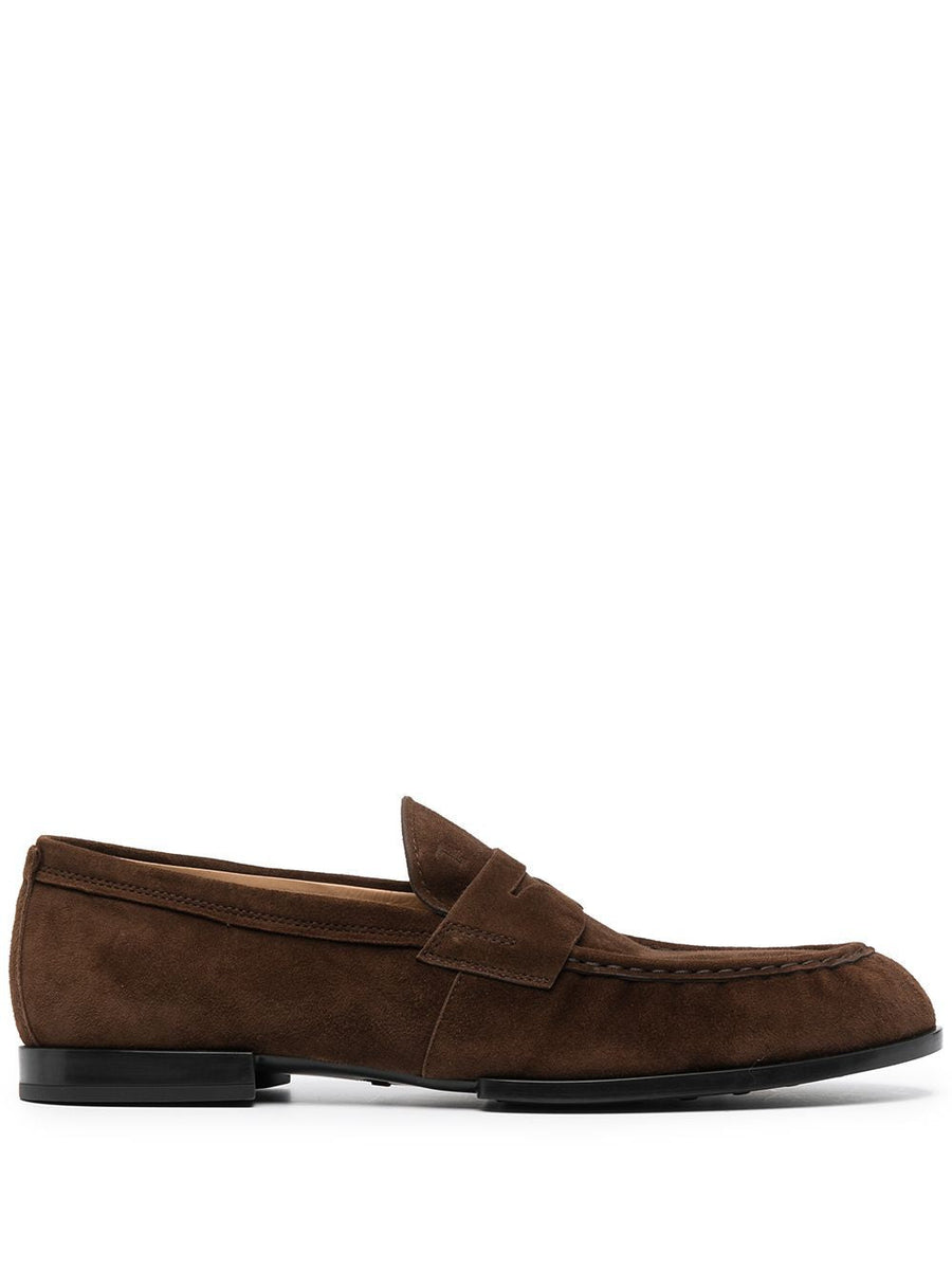 SUEDE LOAFERS