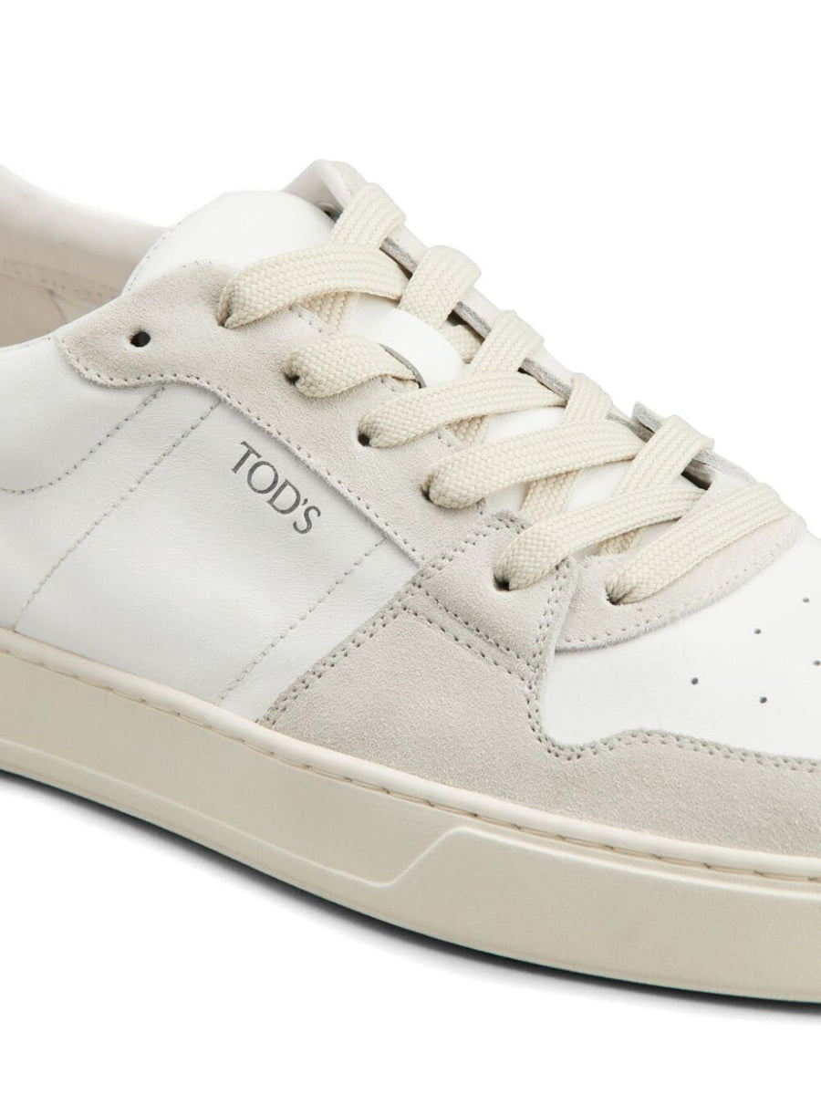 PANELLED SUEDE SNEAKERS