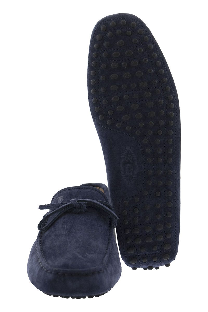 BLUE GOMMINO LOAFERS