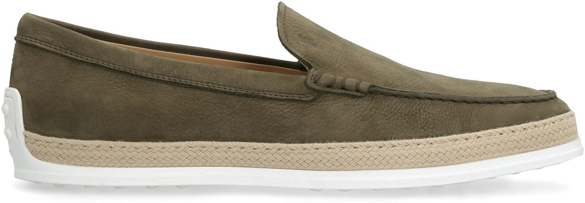 NUBUCK SLIP-ON