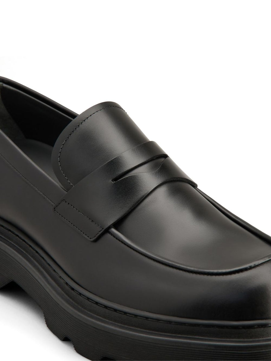 LEATHER LOAFERS