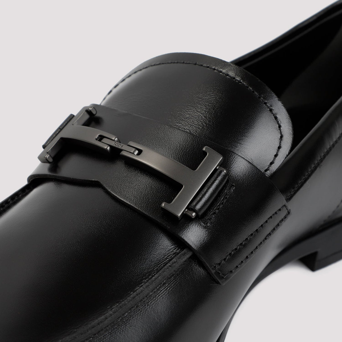 TOD`S DOUBLE T GOMMA LOAFERS