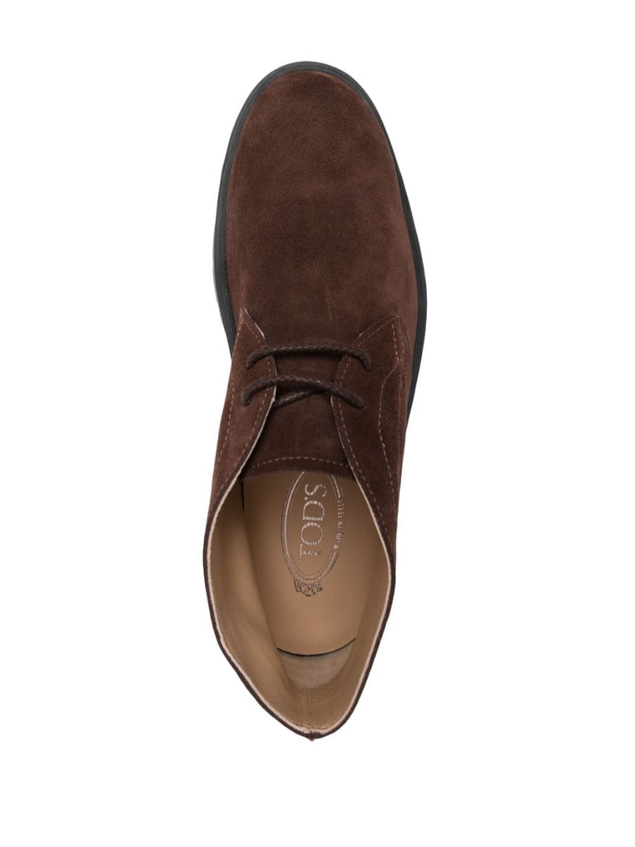 SUEDE LEATHER ANKLE BOOTS