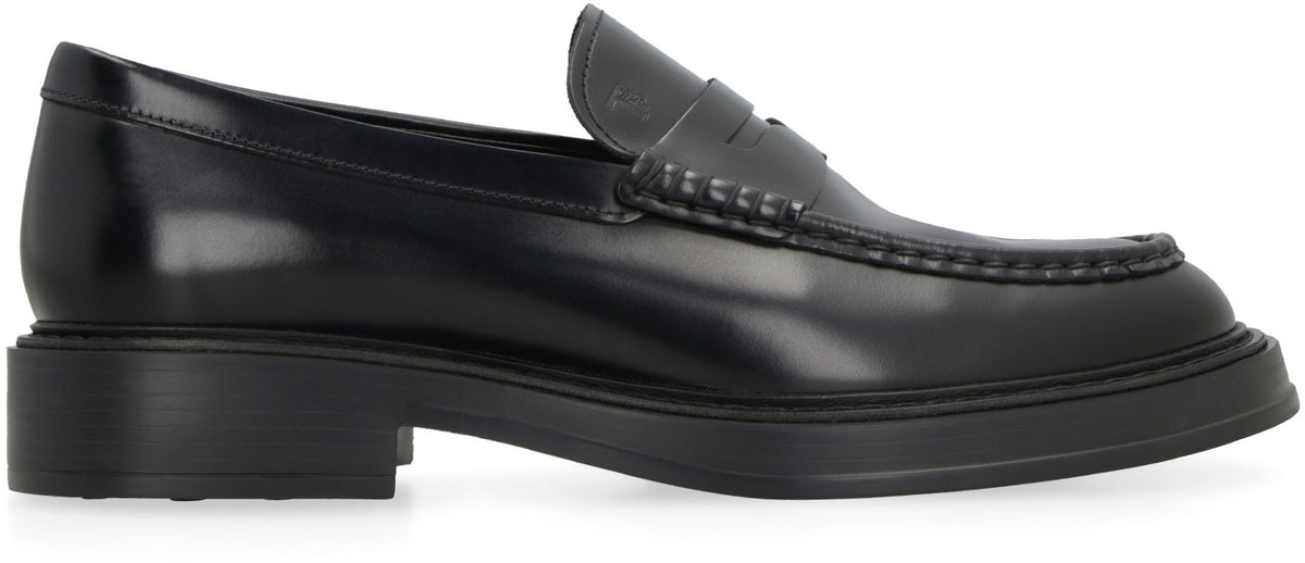 LEATHER LOAFERS