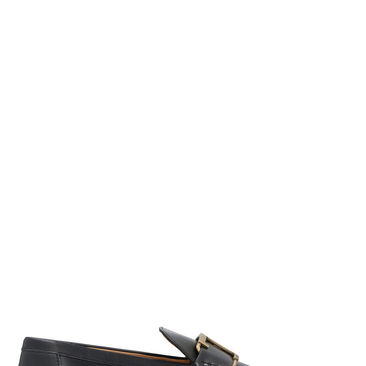 LOGO DETAIL LEATHER LOAFERS