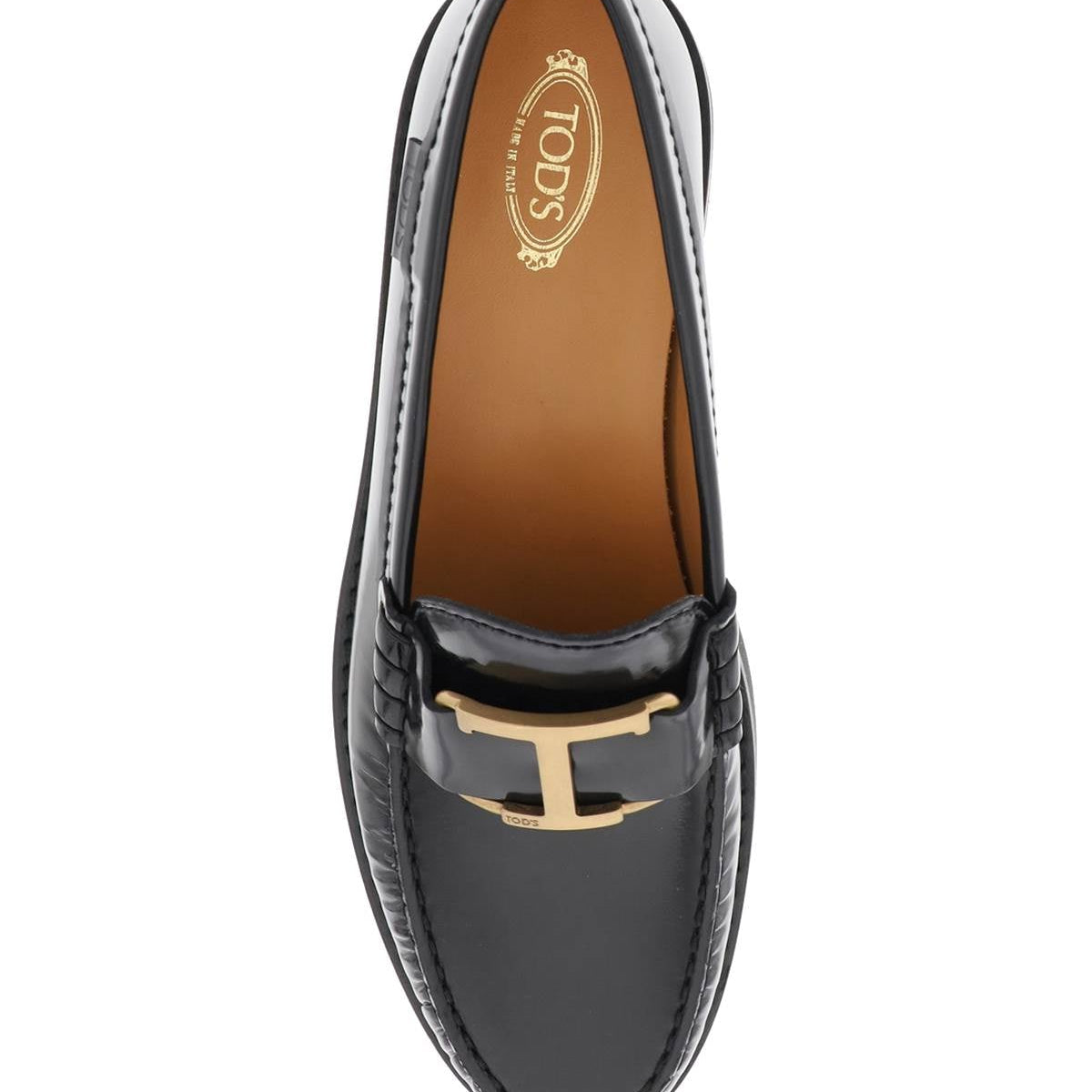 T TIMELESS LEATHER LOAFERS