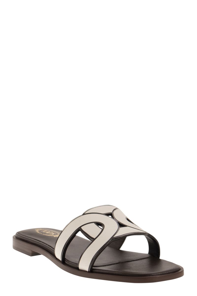 KATE LEATHER SLIPPERS