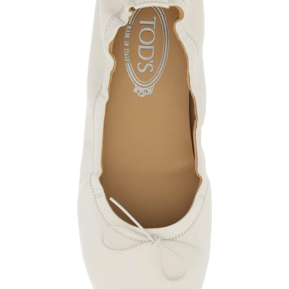 'BUBBLE' BALLERINA FLATS