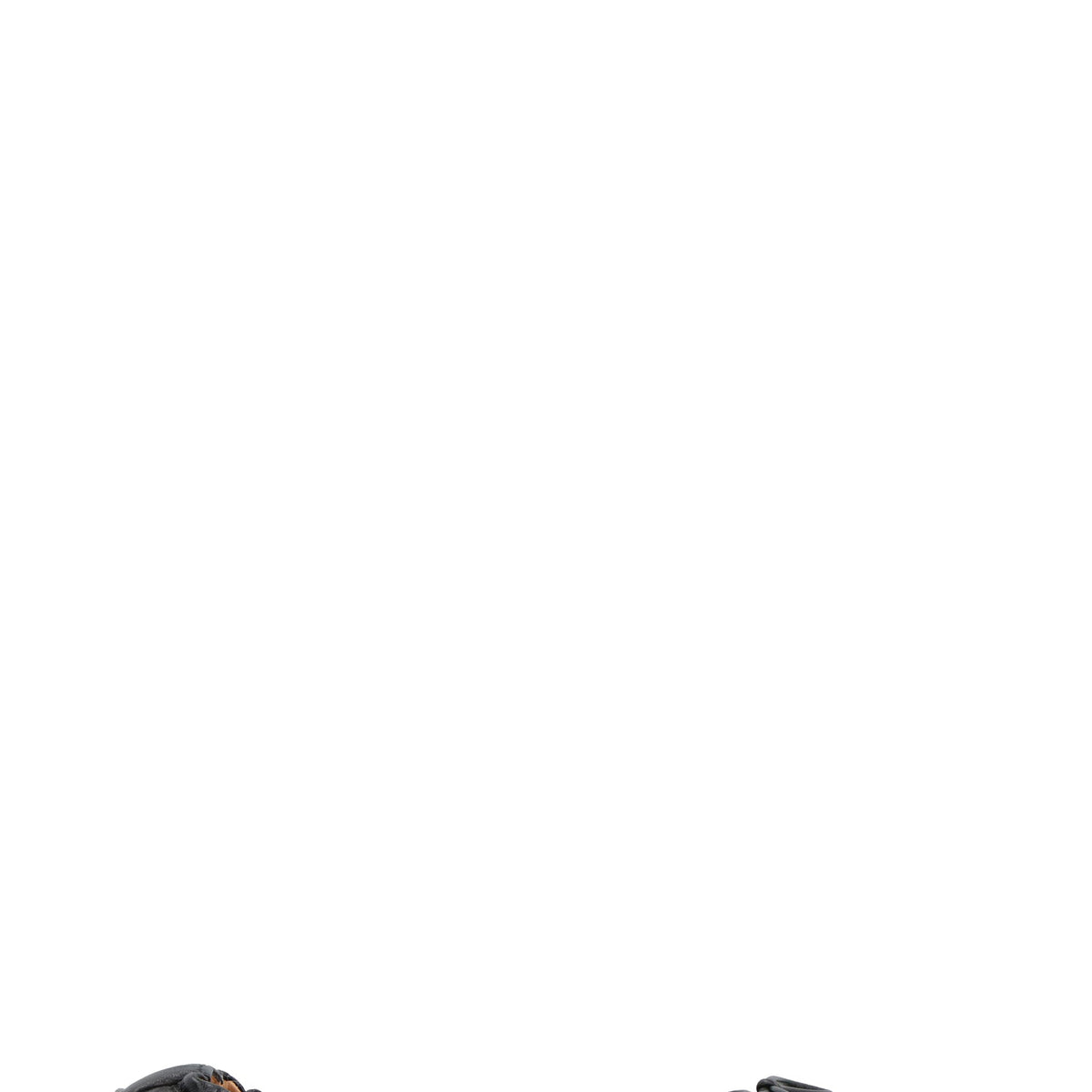 BUBBLE LEATHER BALLET FLATS