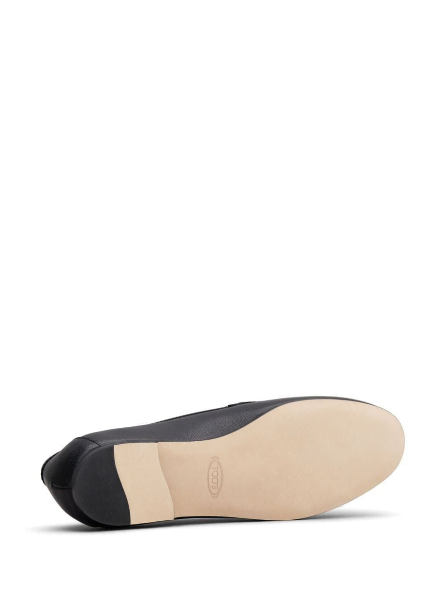 LOGOPLAQUE LEATHER LOAFERS