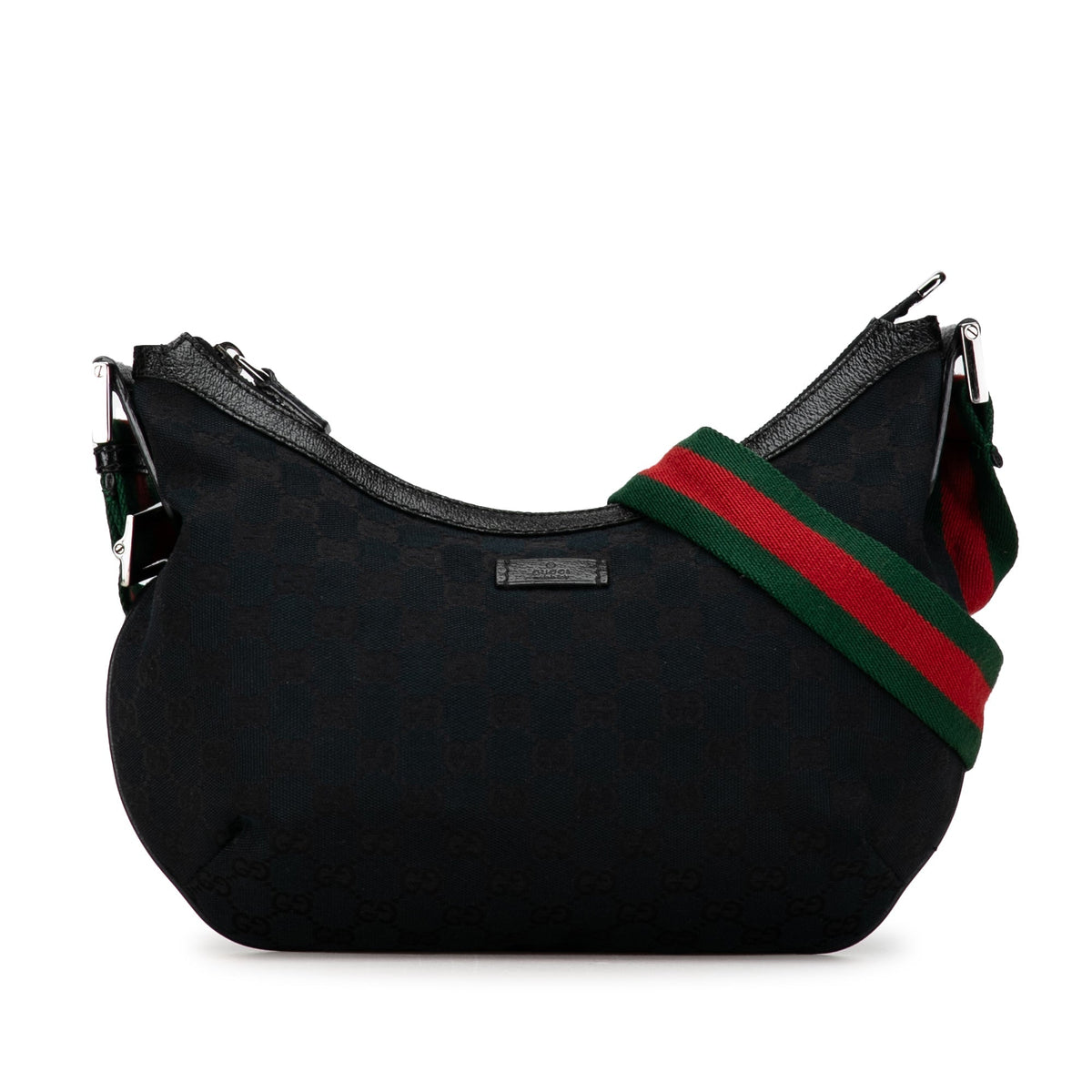 GUCCI GG Canvas Web Crossbody Crossbody Bag