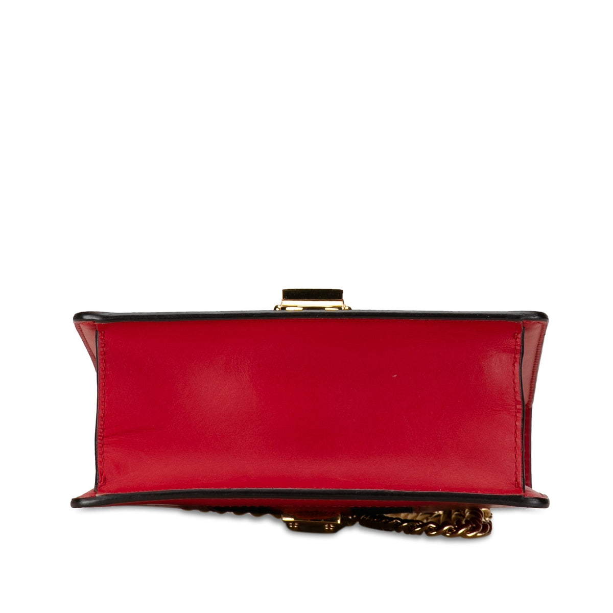 GUCCI Mini Sylvie Leather Chain Crossbody Crossbody Bag