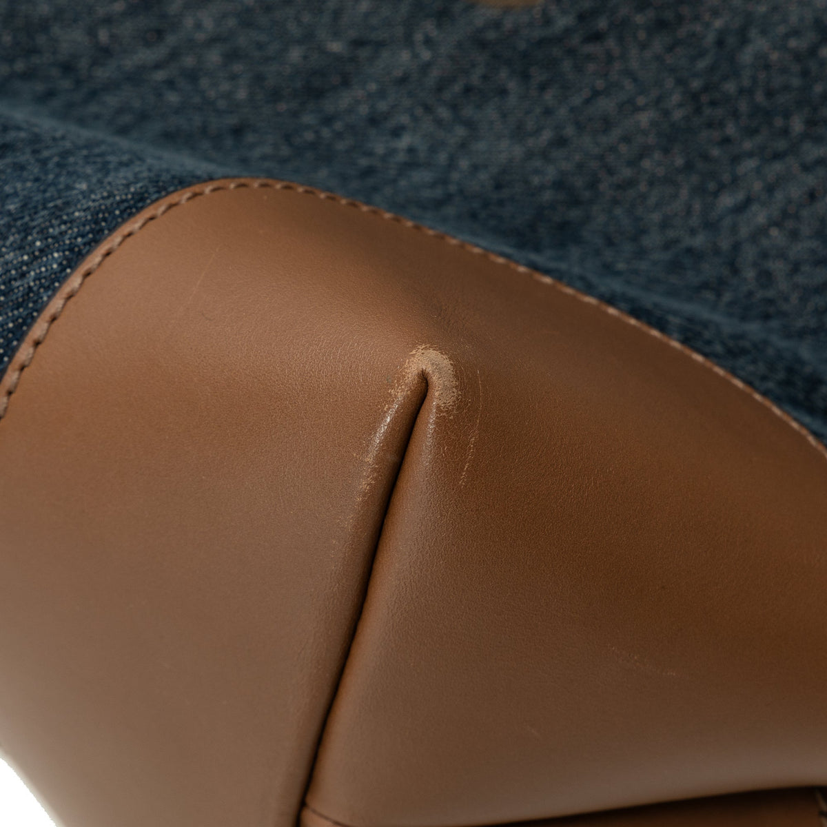 GUCCI Denim Craft Tote Bag