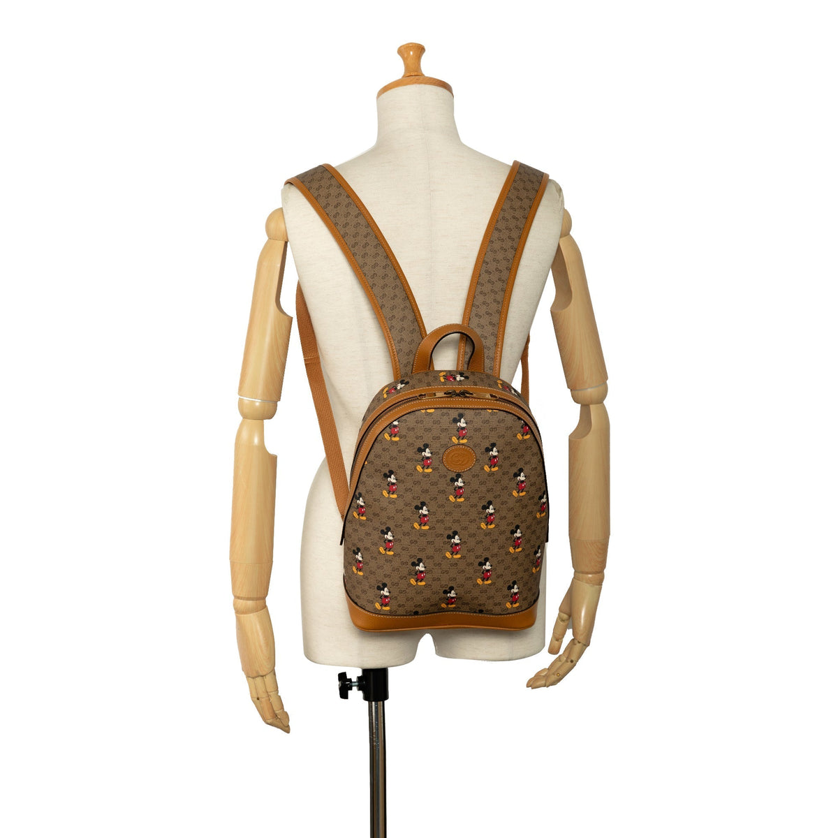 GUCCI Micro GG Mickey Mouse Dome Backpack