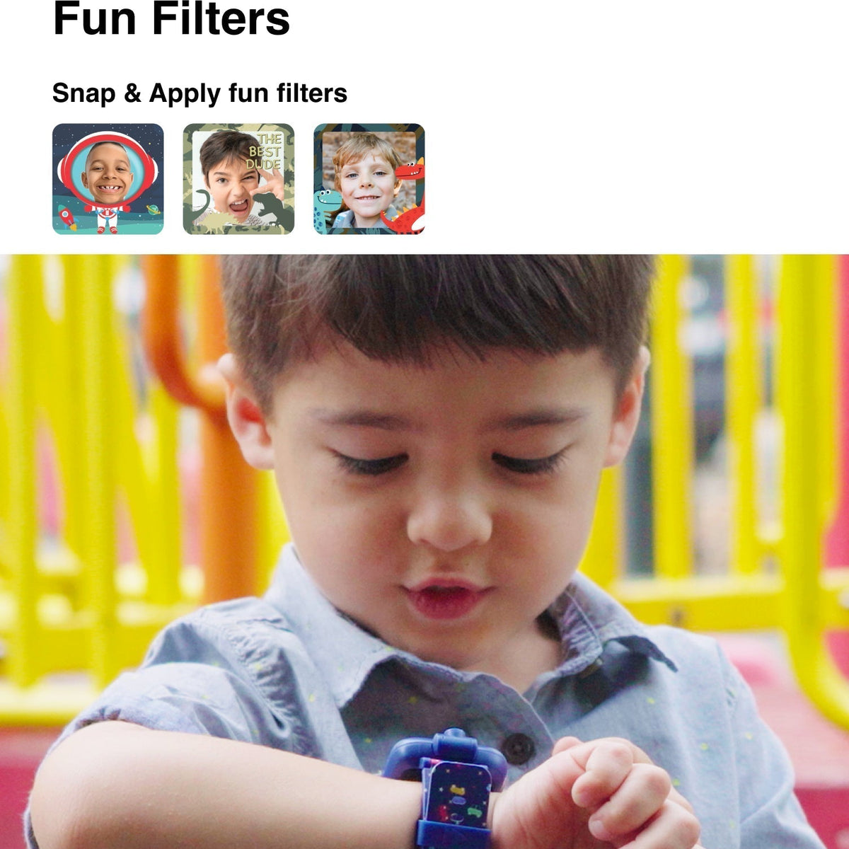 PlayZoom 2 Kids Smartwatch with Headphones: Gamer