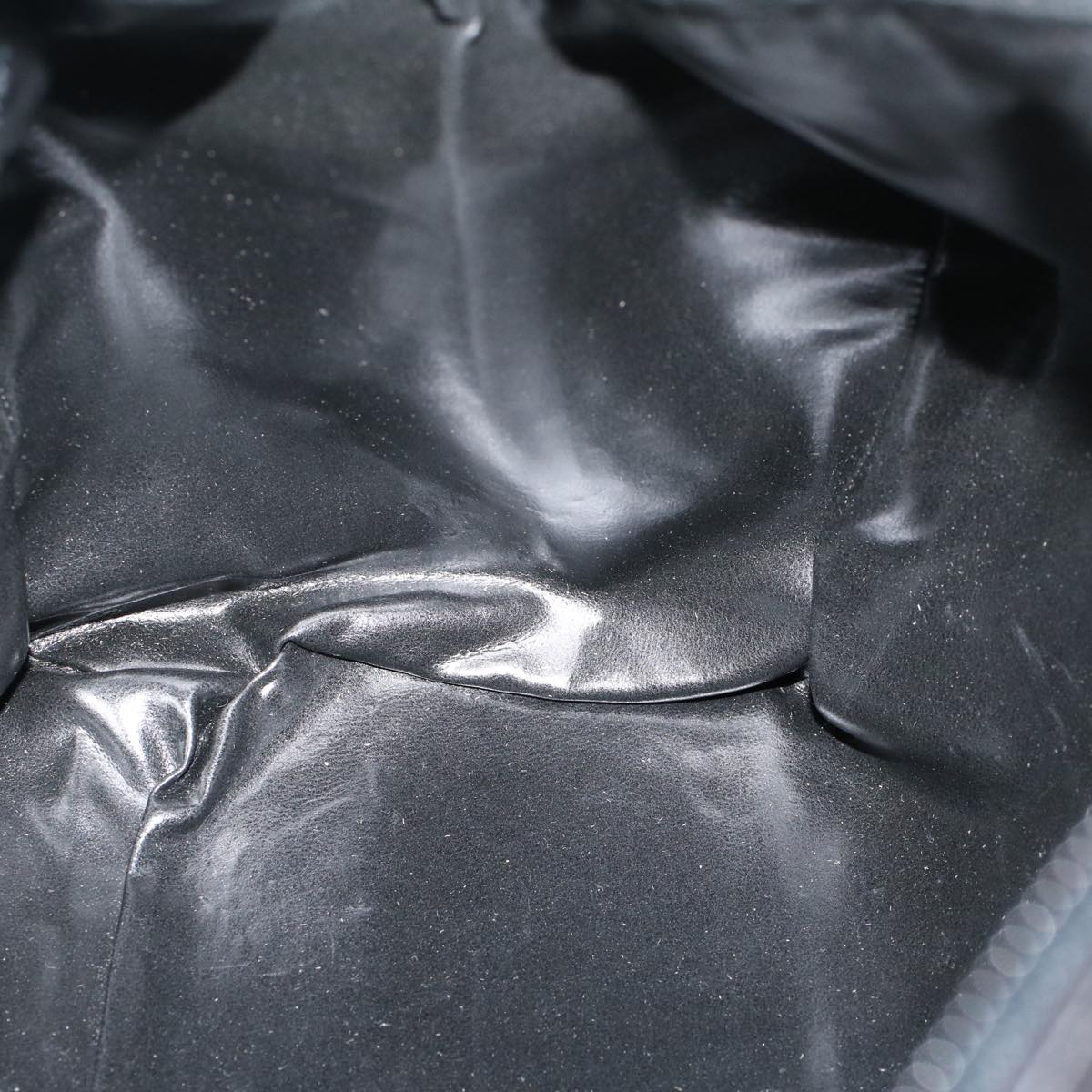 balenciaga Boston Bag Vintage Leather Black Auth am4980