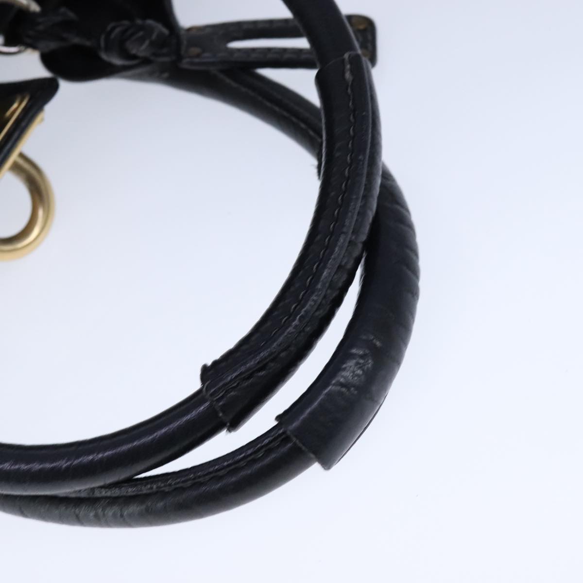 Chloe Paddington Hand Bag Leather Black am7342