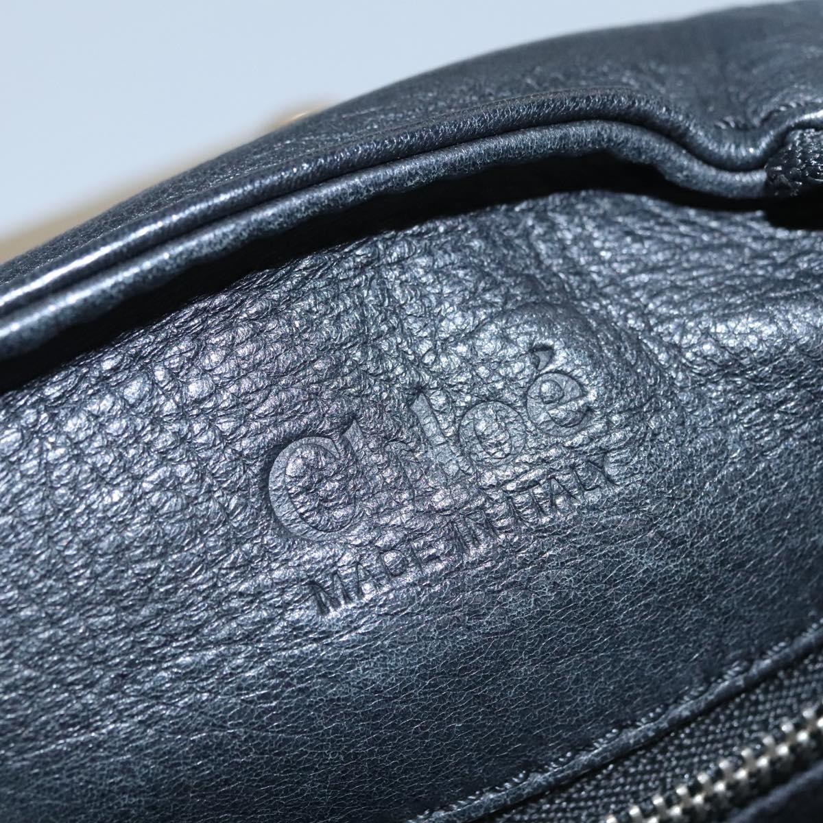 Chloe Paddington Hand Bag Leather Black am7564
