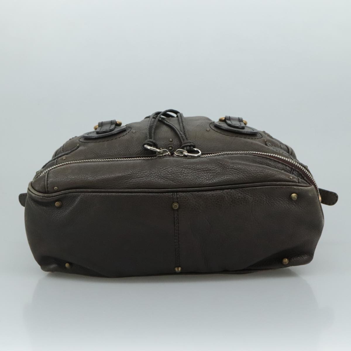 Chloe Paddington Shoulder Bag Leather Brown am7569