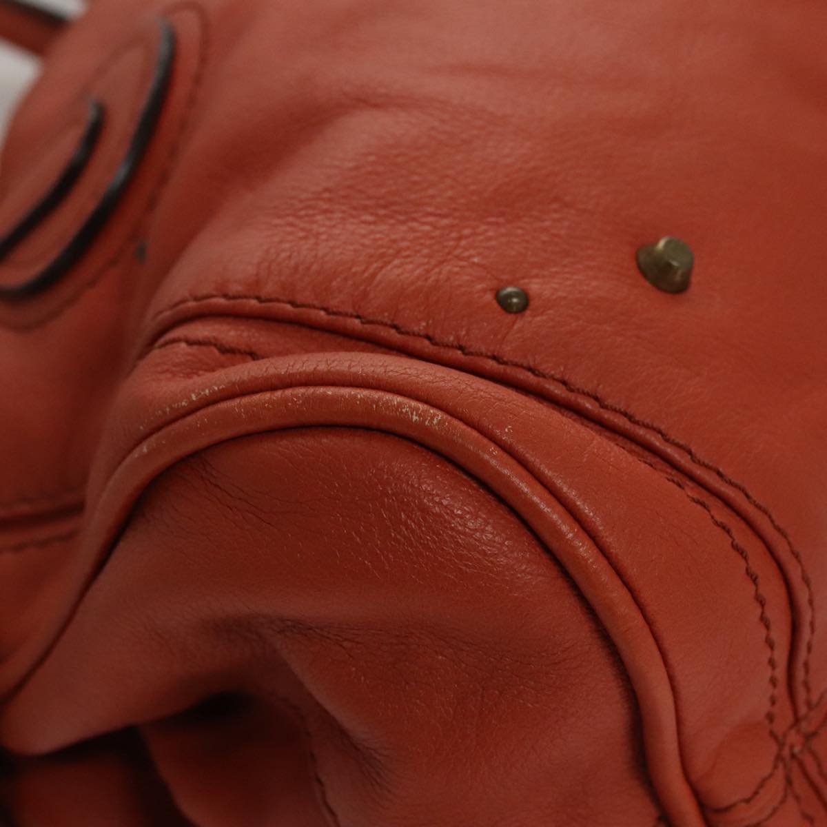 Chloe Paddington Hand Bag Leather Brown am7591