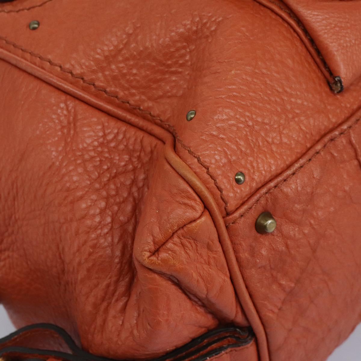 Chloe Paddington Hand Bag Leather Brown am7627