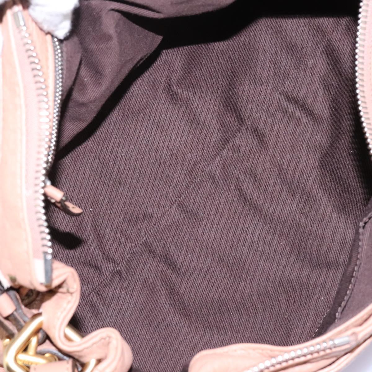 Chloe Paddington Hand Bag Leather 2way Beige am7628