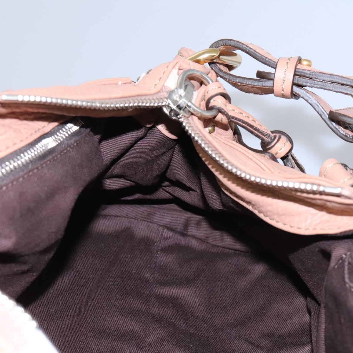 Chloe Paddington Hand Bag Leather 2way Beige am7628
