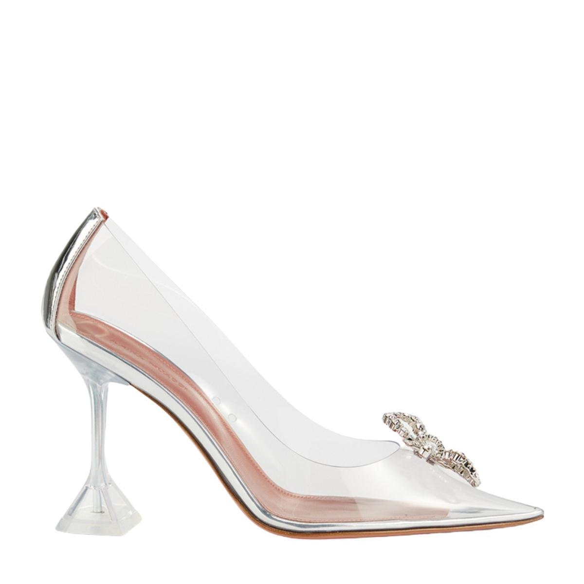 Rosie Embellished PVC Pumps