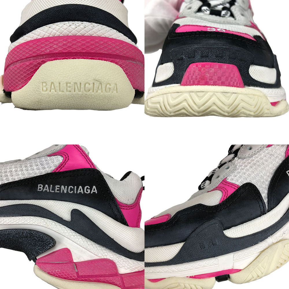 balenciaga Triple S Sneakers White/Black/Pink