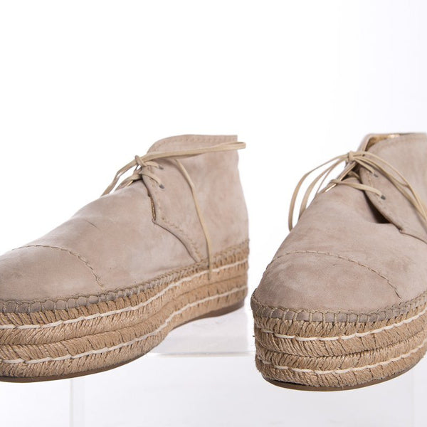 38 Prada Tan Espadrille