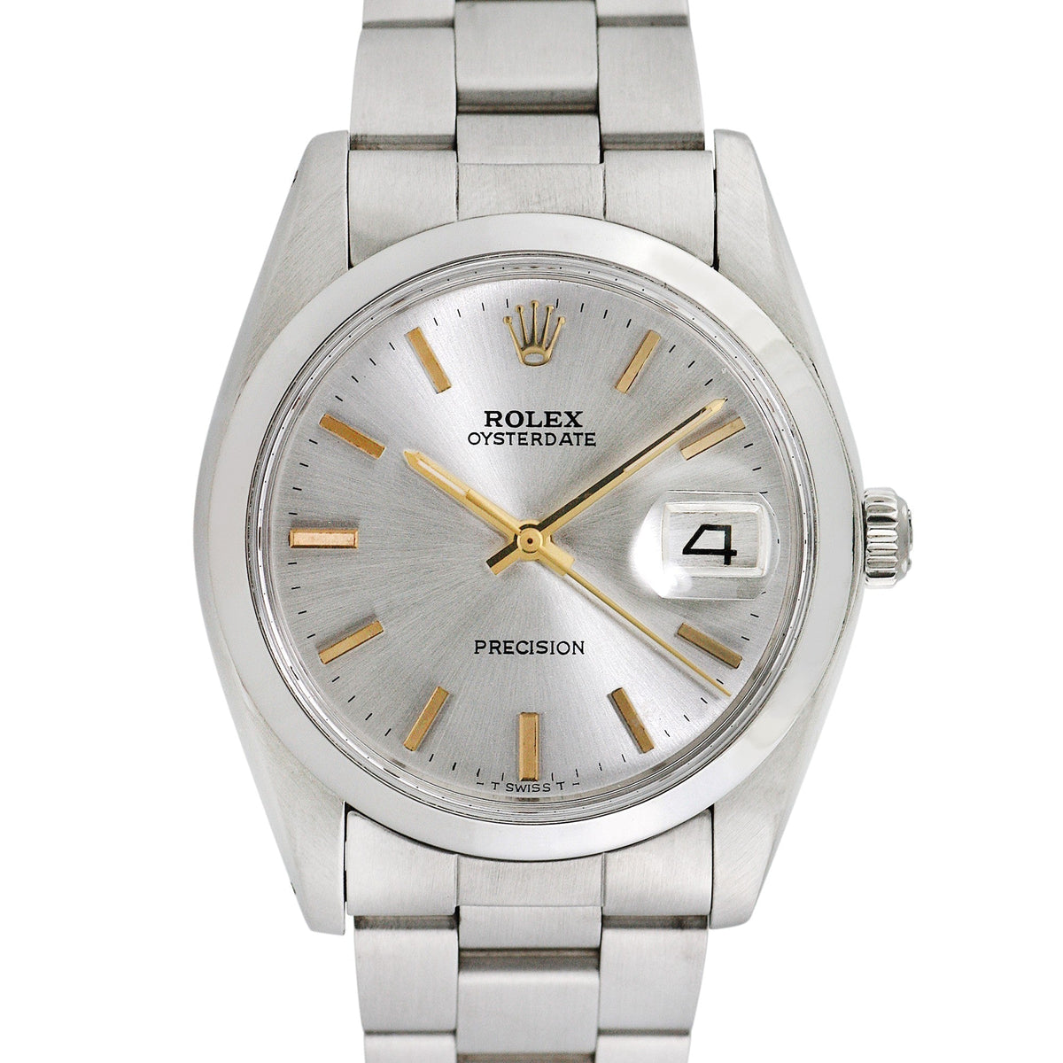 Rolex Men's Stainless Steel Oysterdate, item #35