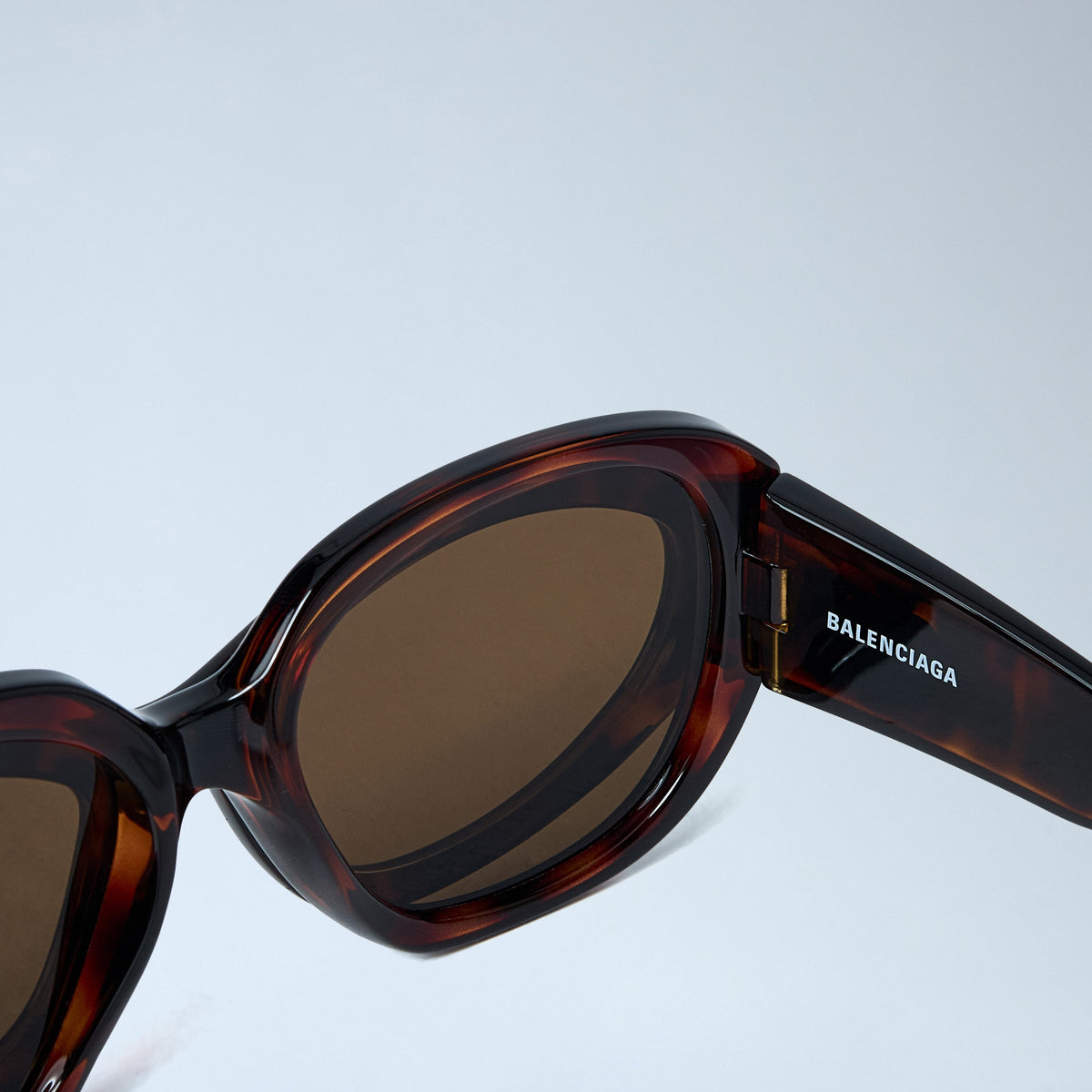 Balenciaga Men Superbusy Round Sunglasses