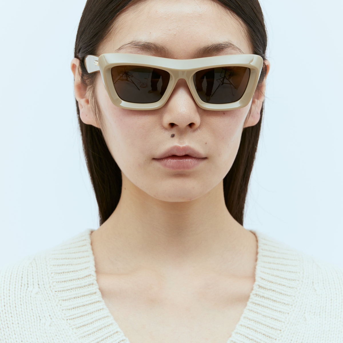 Bottega Veneta Women Classic Cat Eye Sunglasses