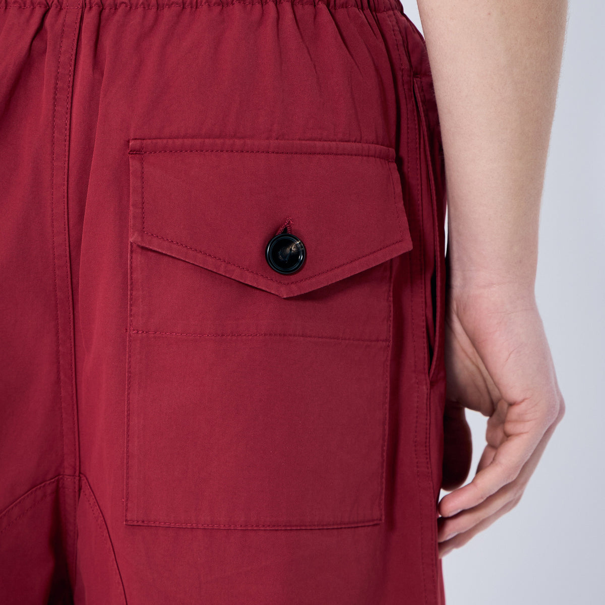 Bottega Veneta Men Light Cotton Twill Shorts