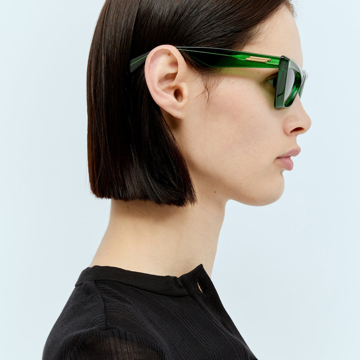 Bottega Veneta Women Bv1101s Pointed Cat Eye Sunglasses