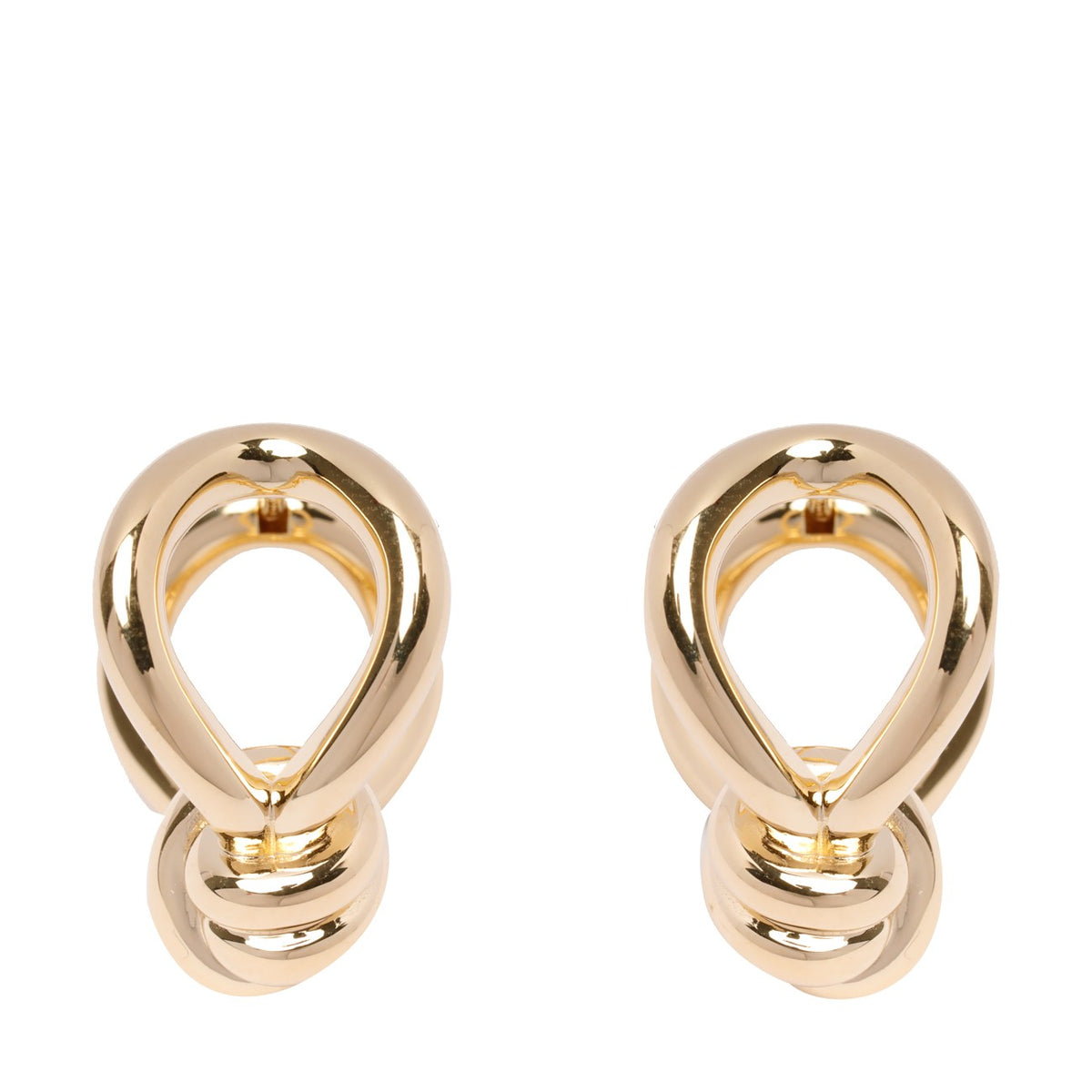 Bottega Veneta Women Circular Knot Earrings
